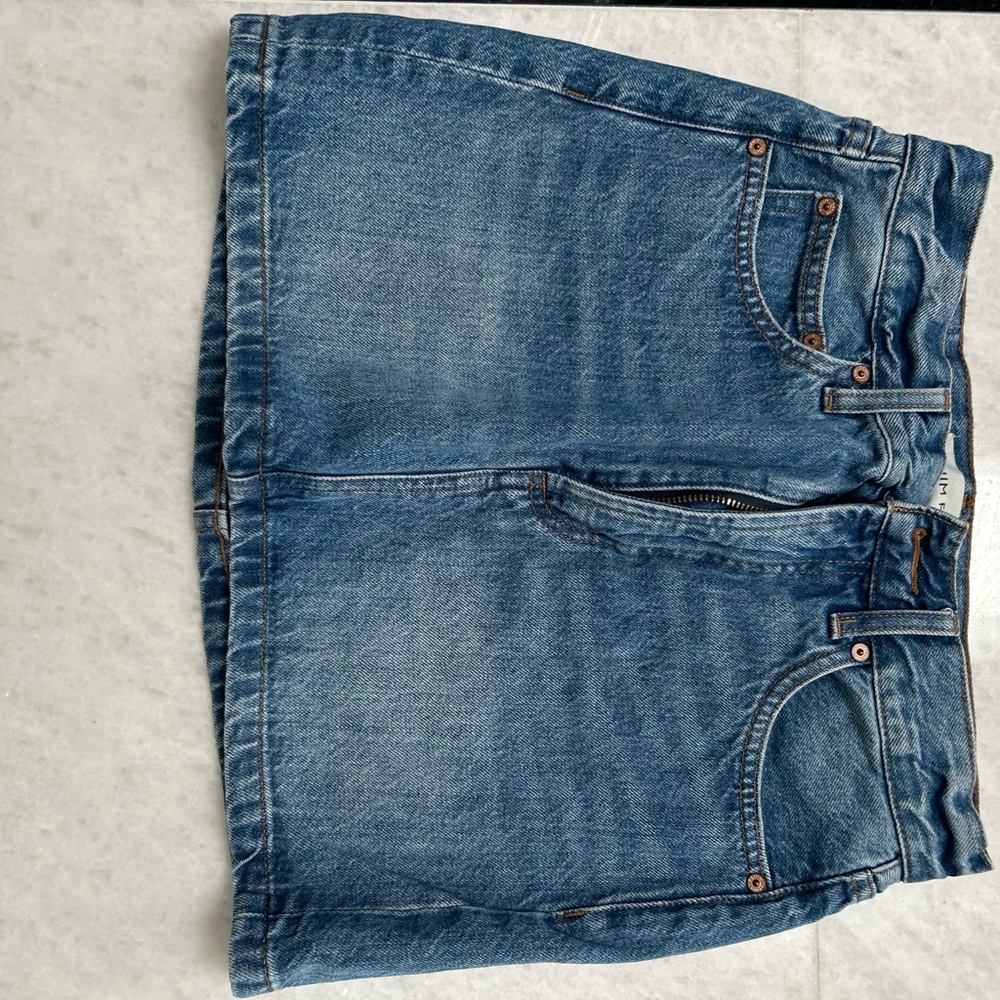 Blue Denim Skirt